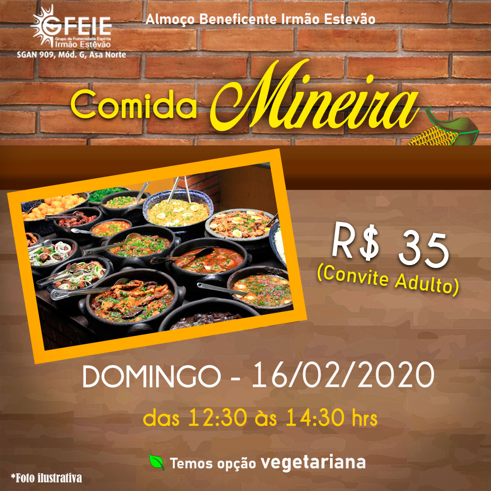 Almoço comida mineira